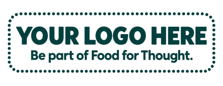 Your logo here — join Food for Thought as a business partner in Kuils River.
